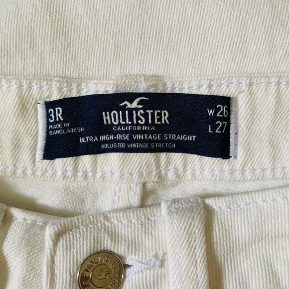 Hollister White Jeans - Picture 3 of 3